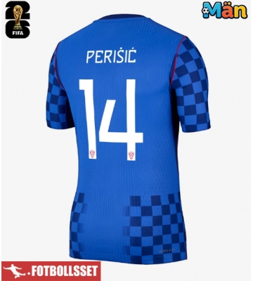 Kroatien Ivan Perisic #14 Bortatröja VM 2026 Kortärmad